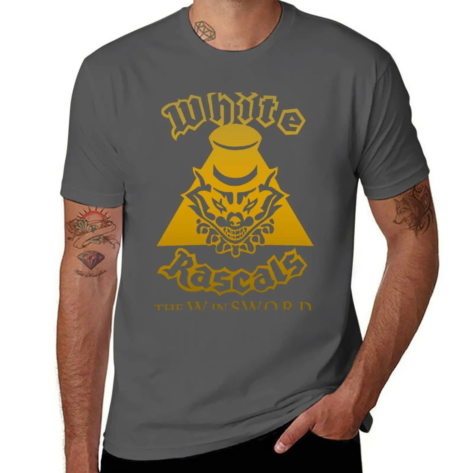 HiGH&LOW - White Rascals - J-Drama T-Shirt Big Size Simple T-Shirt