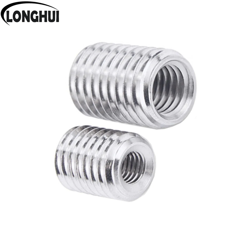 

Internal and External Teeth Adapter Screw M8M10M12M14 Inside Outside for M12-10X1.5cm Thread Hollow Pipe Coupler ConveyorSplitte