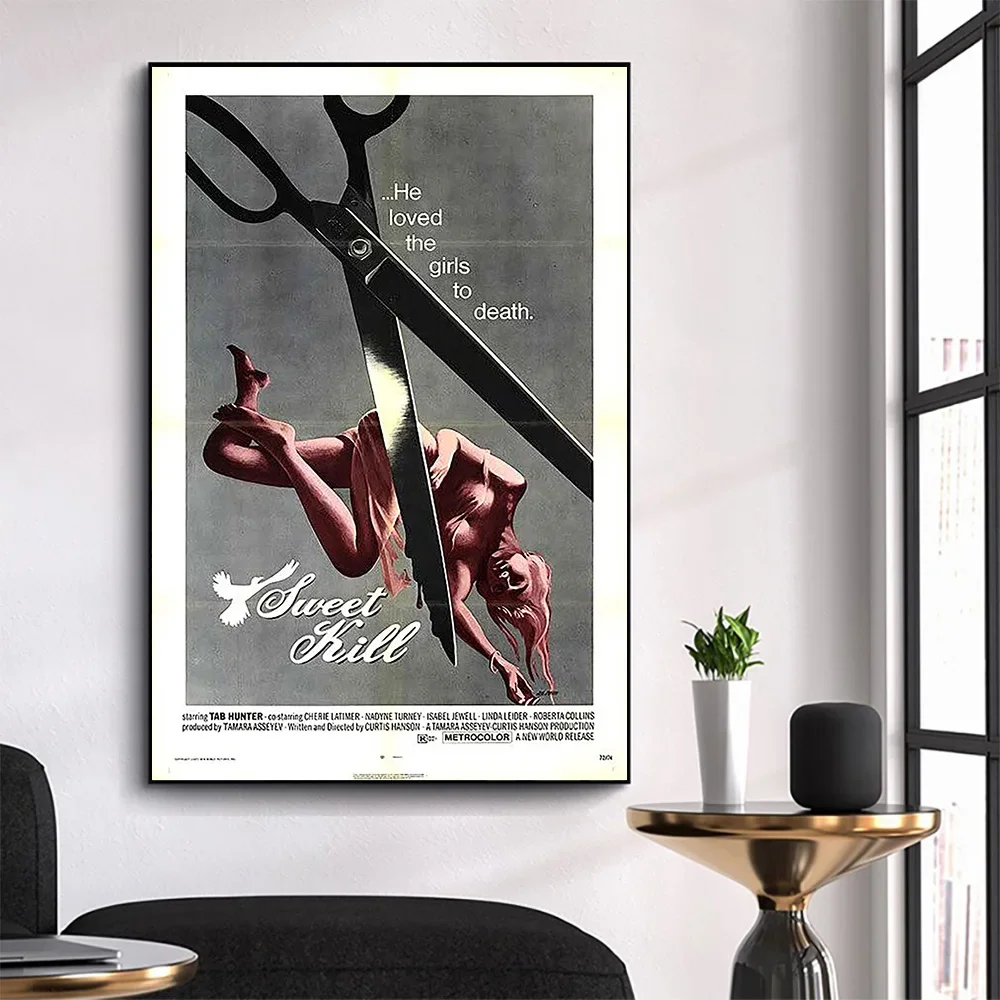 WM3309 Sweet Kill Called Horse Classic Movie HD Silk Fabric Poster Art Decor Indoor Painting Gift