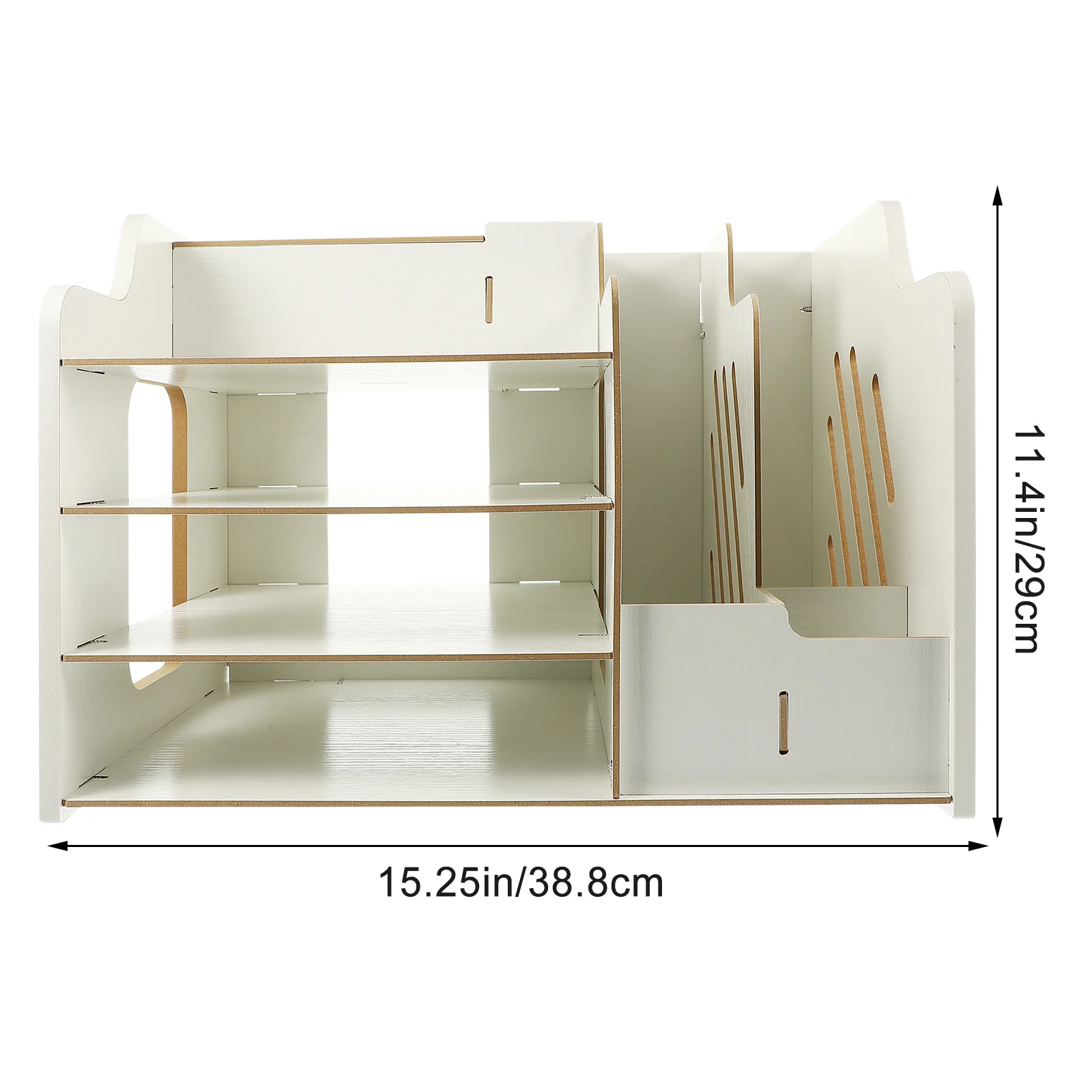 Desk Storage File Drawer Pen Holder Office Supplies Stationary Organizer With Lock Desktop Container Multifunction School