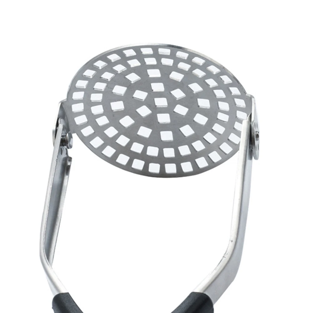 

Potato Ricer Stainless Steel Masher Non Slip Easy Grip Kitchen Tool for Mashing Potatoes Carrots Garlic Food Press