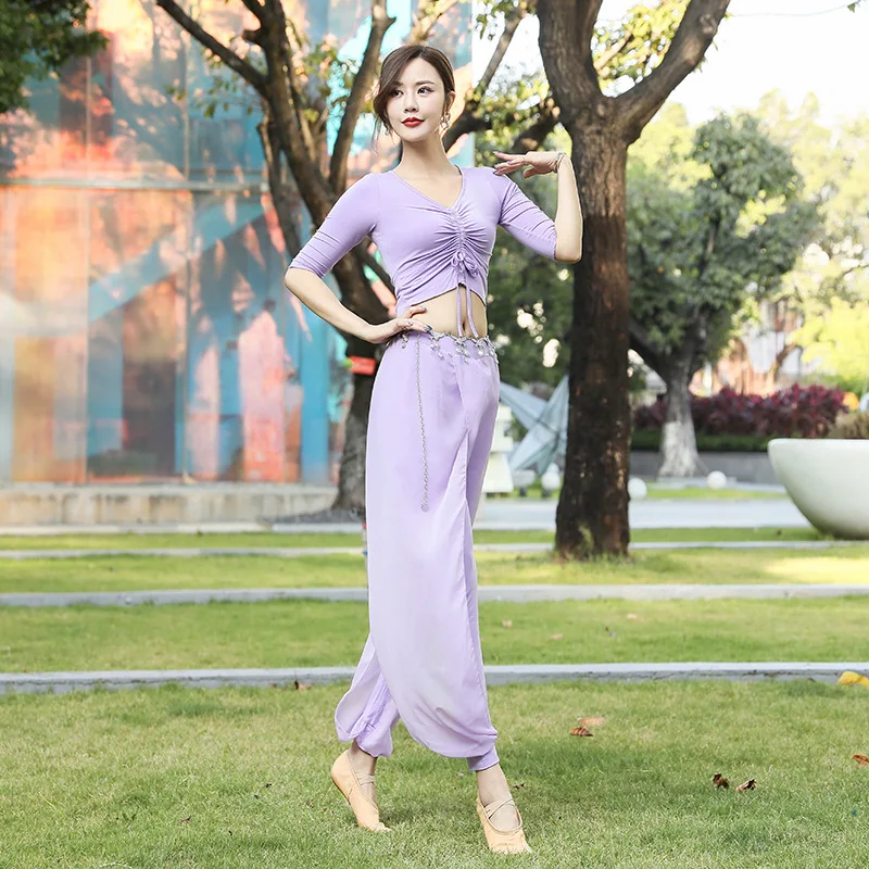 New Dance Clothing, Practice Clothes, Tops, Classical Dance Body Training Clothing, Women's Belly Dance Suit