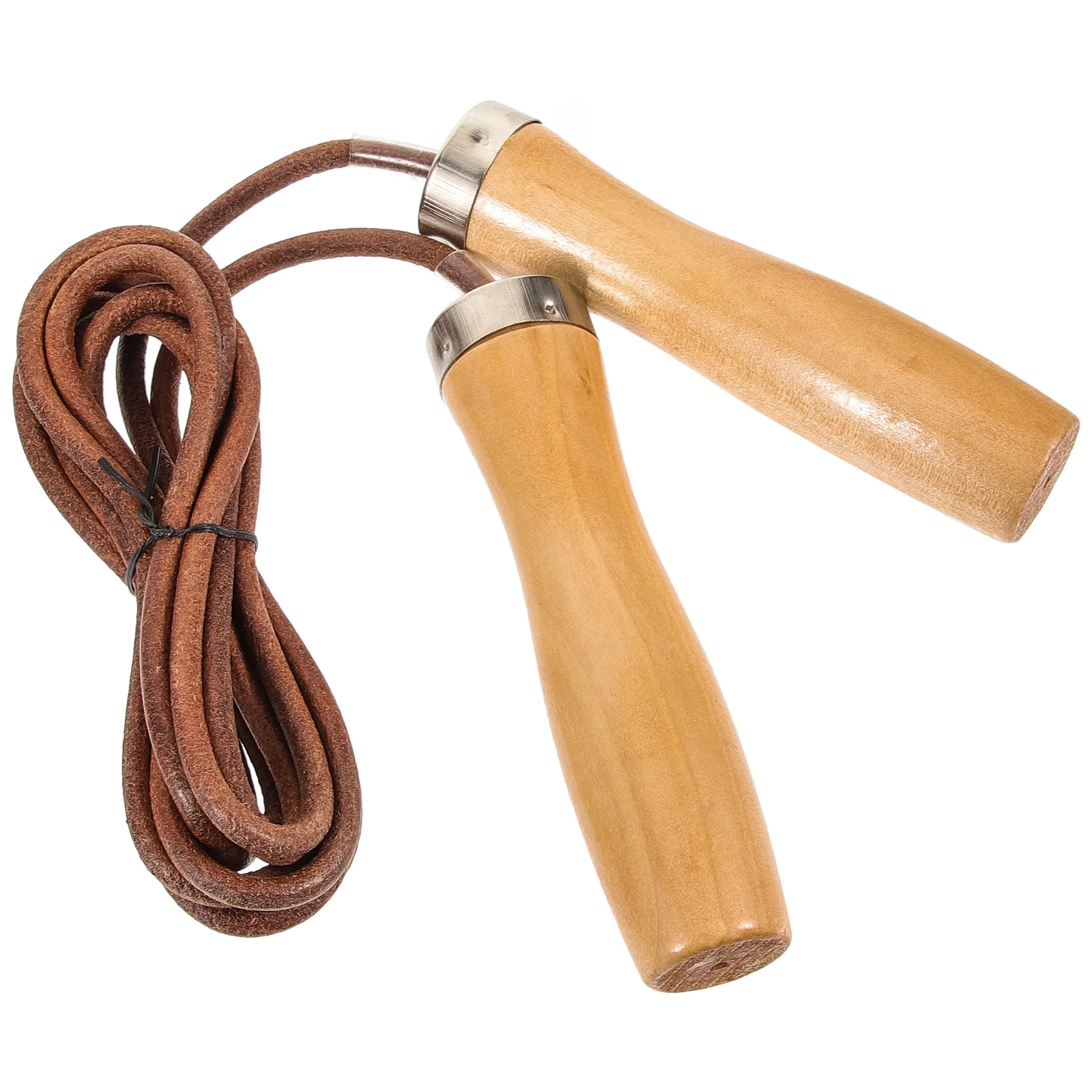 

s Weighted Skipping Rope Durable Ergonomic Wooden Handle Portable Fitness Sport Jump Rope Physical Education Tools Wear
