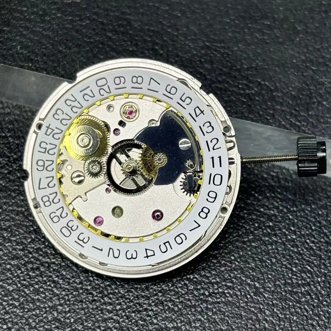 حركة ميكانيكية أوتوماتيكية أصلية H.K PT5000 إصدار ذهبي استنساخ 2824-2 دقة عالية 25 حركة PT5000 #3