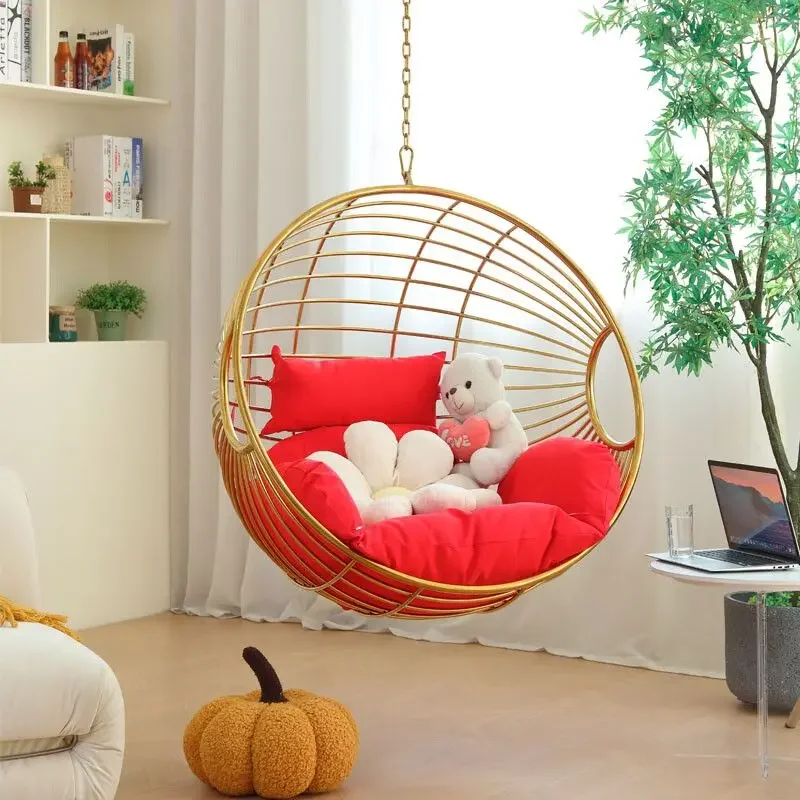 Outdoor swing hanging chair balcony indoor bird's nest Hammocks basket chair courtyard hanging basket cradle chairs bedroom girl