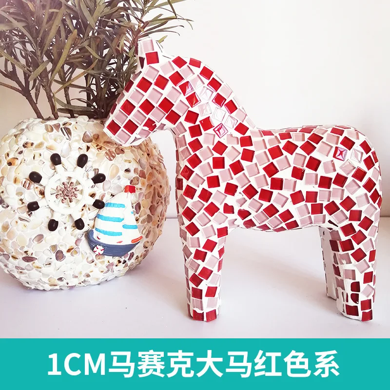 Variant: L Size Mosaic Horse
