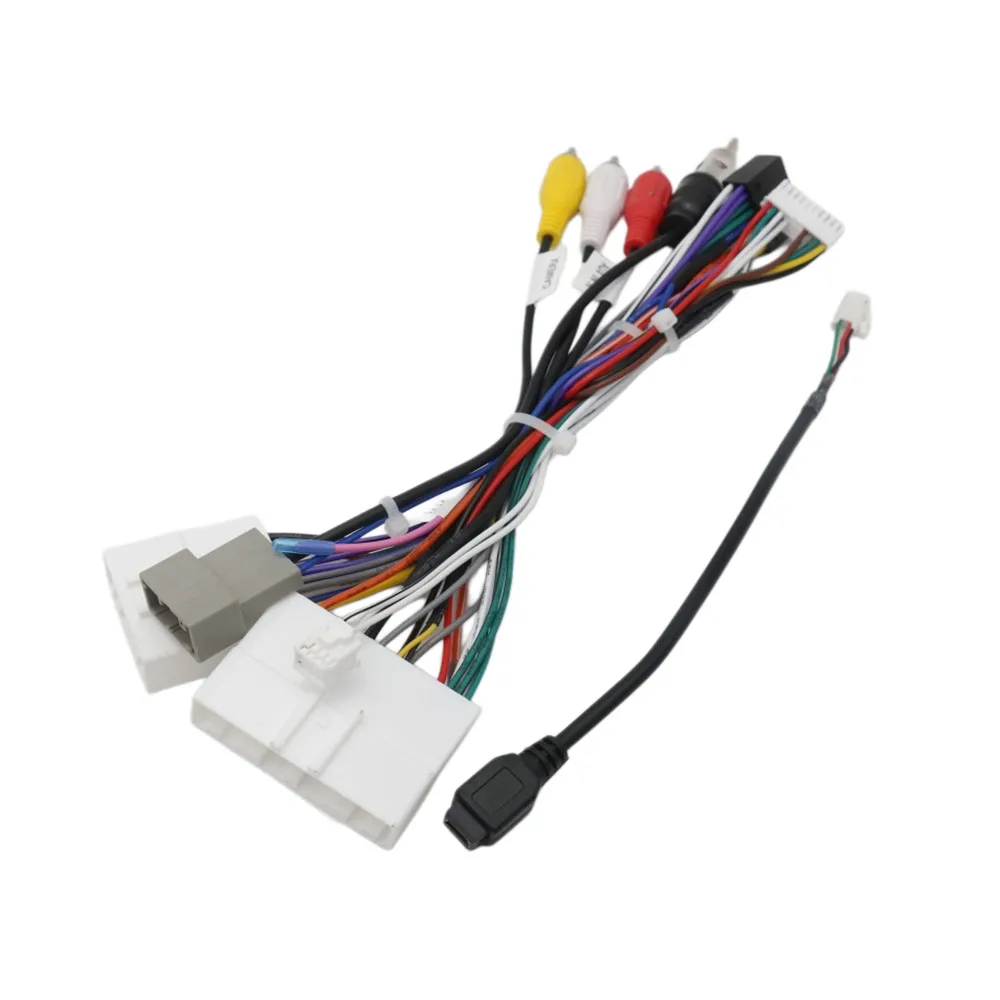 16 Pin CANBUS Decoder For Nissan Qashqai/Teana/Kicks/ X-Trail/ NP300/ Rogue Android Radio Support 360 Camera SWC