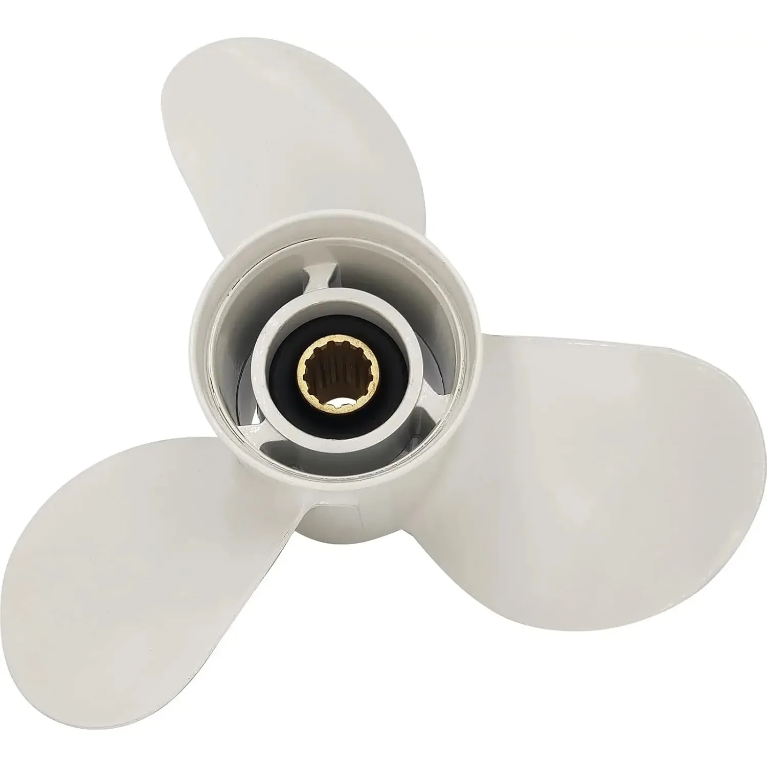 Boat Propeller for Yamaha Outboard, 11 1/4 × 14-G, T25, 30hp, 40hp, 50hp, 55hp, 60hp, 663-45958-01-EL,13 Spline Tooth
