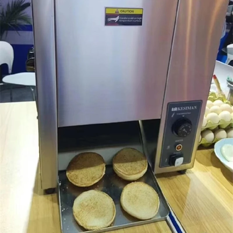 Commercial Restaurant Automatic Burger Bun Toaster for Bread Hamburger
