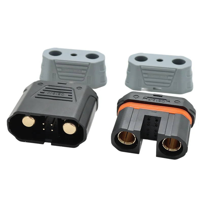 

250A Anti Spark QS12 Мужской Женский Разъем Высокоточный Сверхмощный Литиевый Батарейный Разъем Для Модели Самолета Запуск Автомобиля