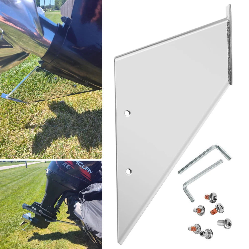 

27061Skeg Guard for Mercury75 90 115HP 4 Stroke2015-Present /150 175HP Optimax Pro XS2001-2018Stainless Steel Protective Equipme