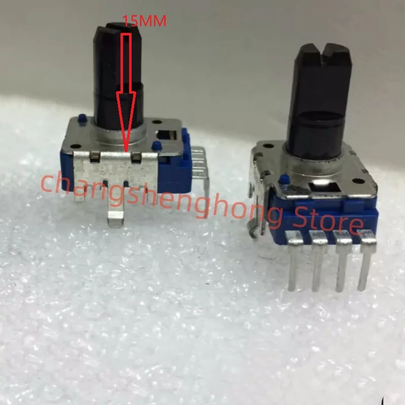 

2pcs for ALPS 4Pin For Yamaha synthesizer mox keyboard volume potentiometer S670 speaker B10K handle 20mm 5K