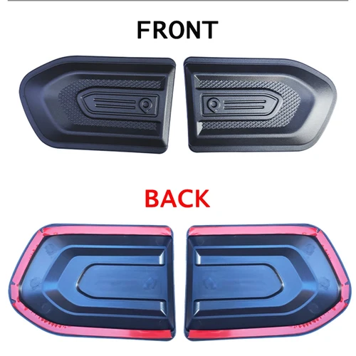 Imagen 2 del producto ABS para GWM Ute POER, embellecedor de panel lateral tipo 'Leaf Board', CANNON CANNON-L CANNON-X 2024-2019, accesorio Great Wall POER, REFIT