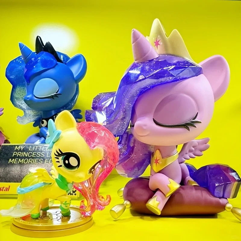 My Little Pony Action Figure Anniversary Edition Princess Celestia Princess Luna Action Figure Collect Model Doll Toy Gifts