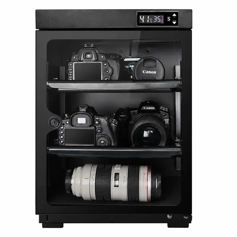Huitong Camera Moisture Proof Box Electronic Drying Cabinet for SLR Lens 100 80 50 Equipment Storage Dehumidifier Case