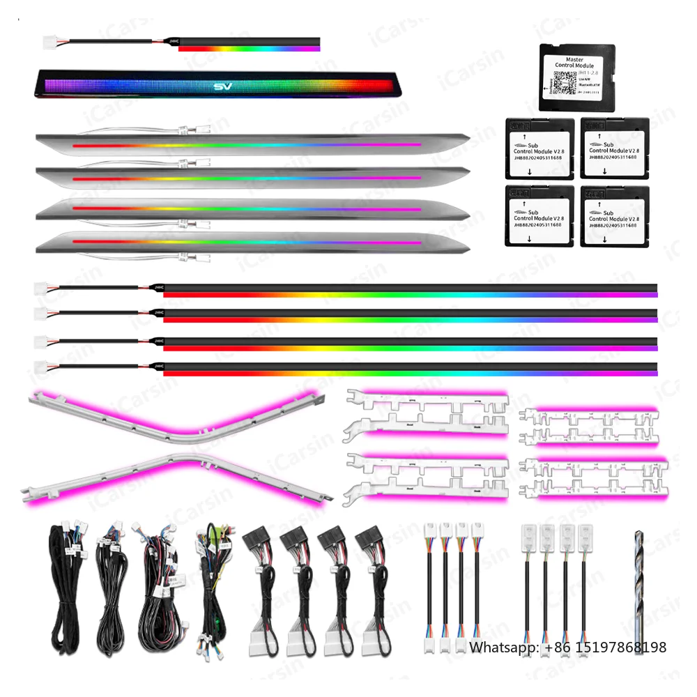 

Icarsin Dynamic Ambient Light for Range Rover Velar 2020-2023 Interior LED Lighting Upgrade Accessories