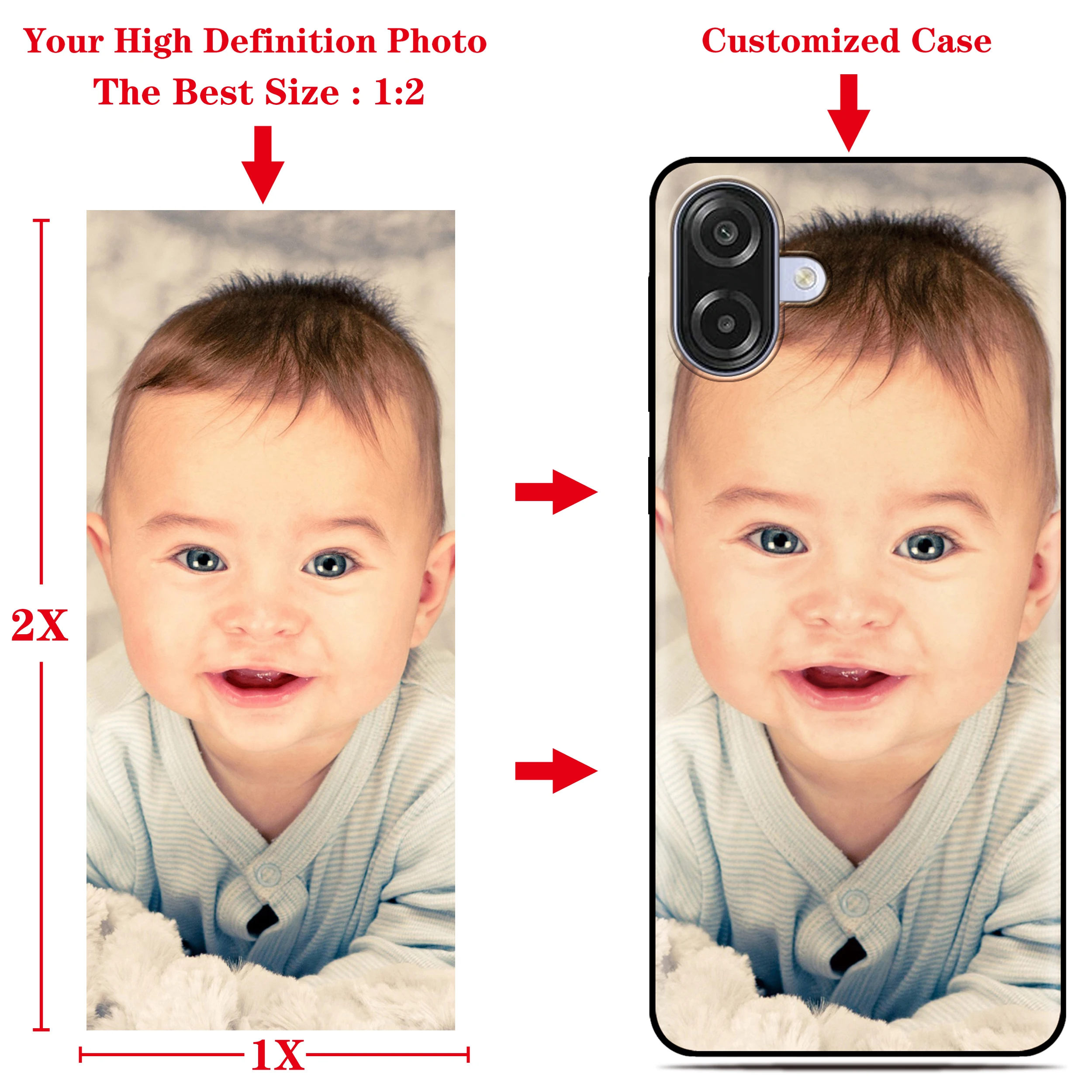 Individuelles Bild-Handyhülle für Samsung Galaxy A57 A37 A27 A07 A16 A17 4G A36 A56 5G A53 A54 A35 A26 A41 A10 A22 A14 A04s Cover