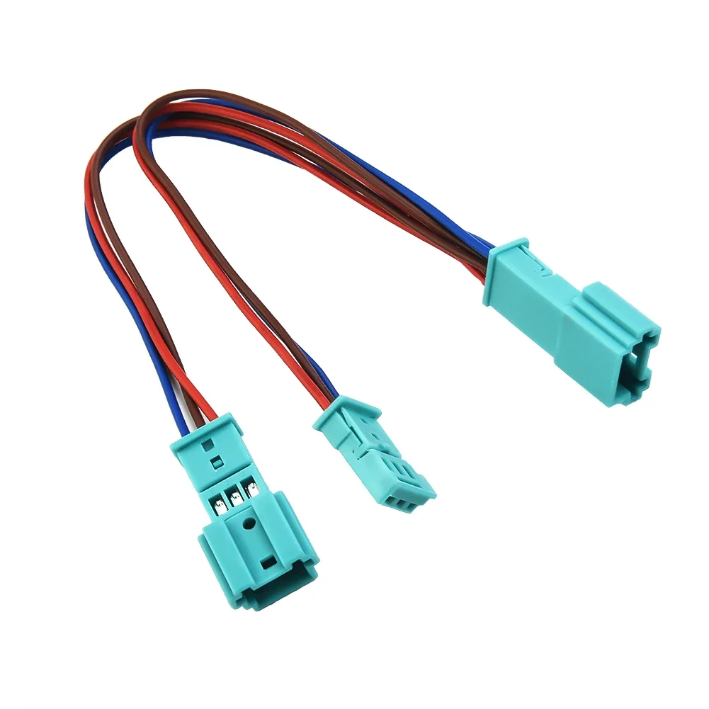 

3 Pin Y Cable Connector Cupholder LED Ambient Light AC/Radio Adapter For BMW F30 F31 F80 Car Electronics Accessories