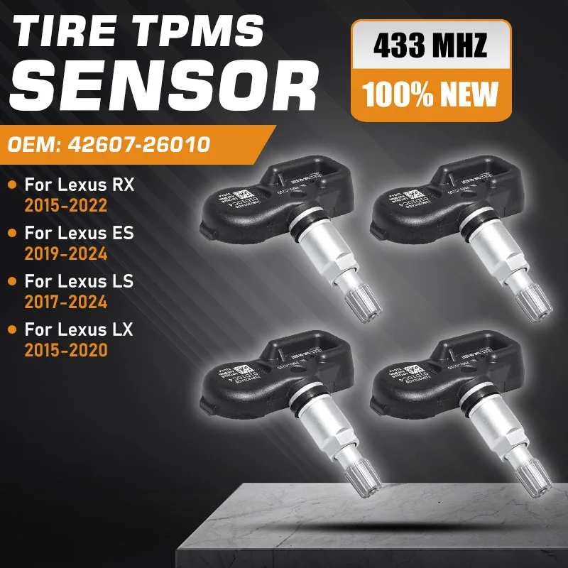 

Tire Pressure Monitoring Sensor TPMS For Lexus RX 2015-2022 Lexus ES 2019-2024 Lexus LS 2017-2024 Lexus LX 2015-2020 Car Parts