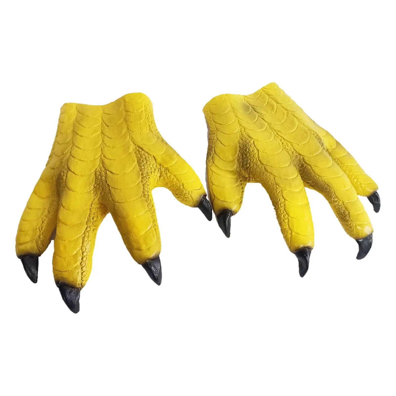 Parrot Claw Gloves Latex for Adults for Masquerade Themed Party Decoration