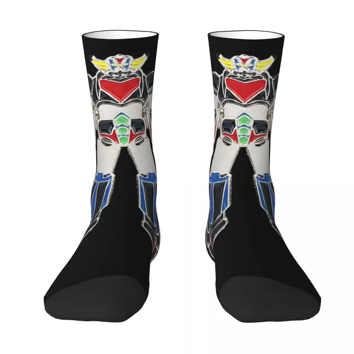 Goldorak UFO Robot accoglienti calzini Unisex, escursionismo Happy 3D printing Socks,Street Style Crazy Sock