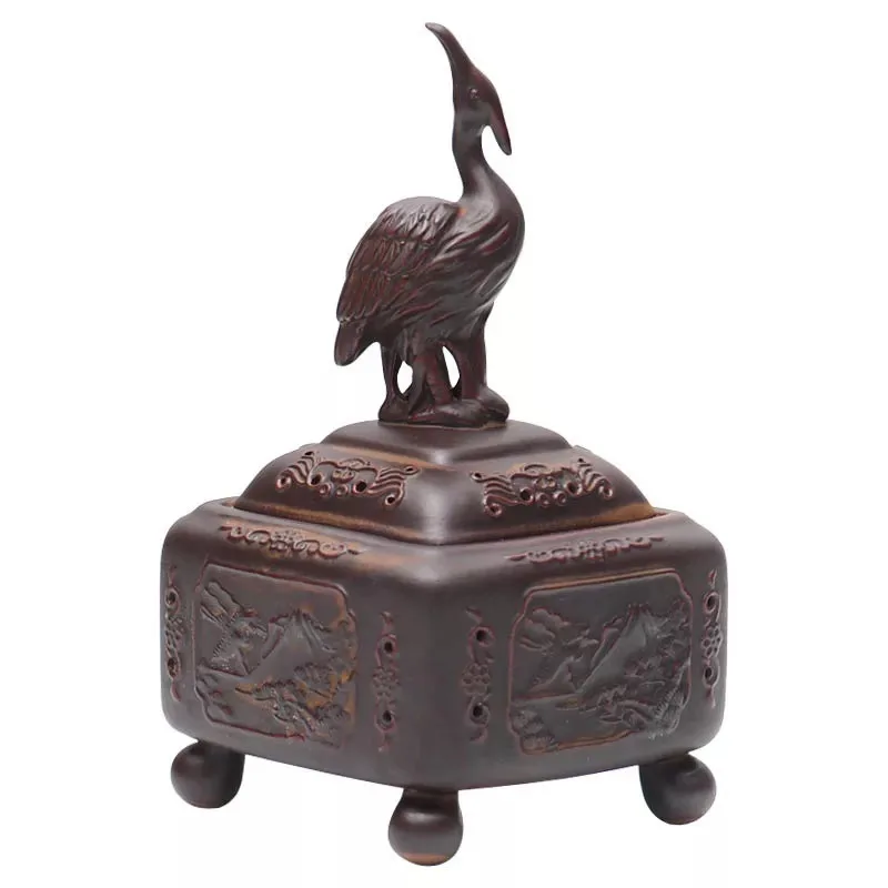 Ceramic antique-style indoor air purification aroma stove ornament