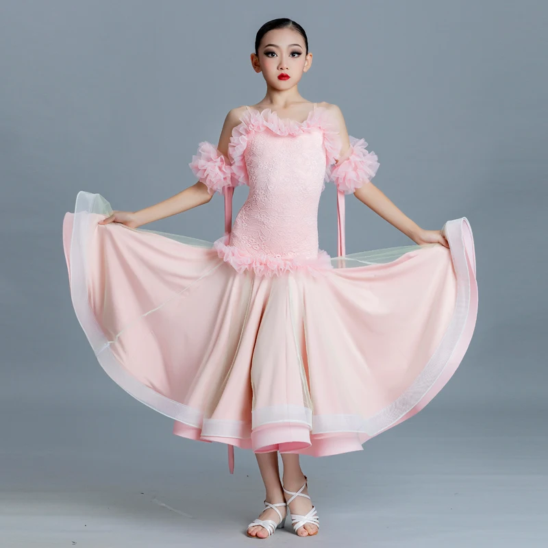 

Fashionable new childrens and girls modern dance performance costumes childrens and adults competition practice costumes