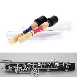 1Pc Bulrush Oboe Reeds Soft Mouthpiece Orchestral Medium Wind Instrument Part with CKeys Length 7.38cm