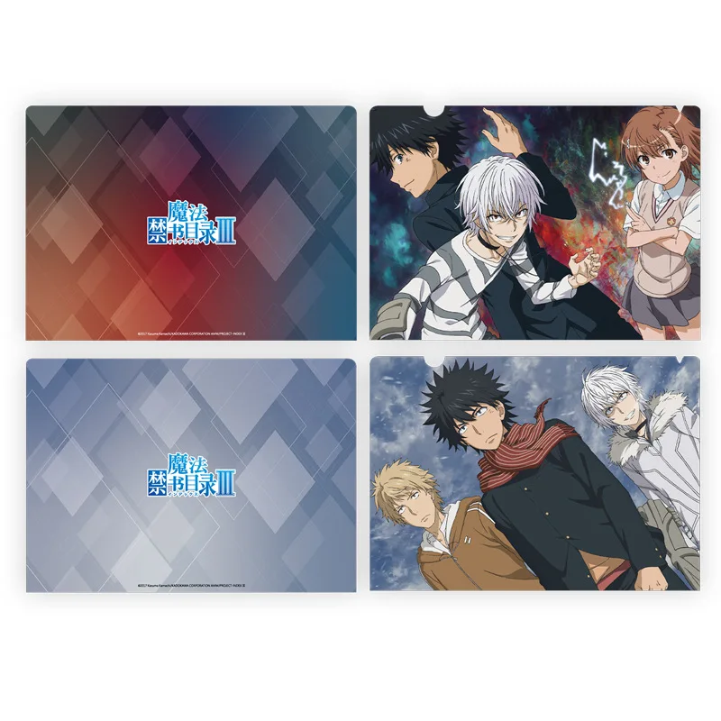 A Certain Magical Index III Accelerator Mikoto Misaka Toma Kamijo Kuroko Shirai China Official Authorization File Folder