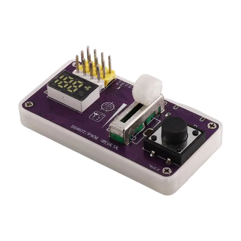 WOWFU-DSHOT & PWM Servo Tester - For RC Drone ESC, Speed Controller & Lipo Battery Check