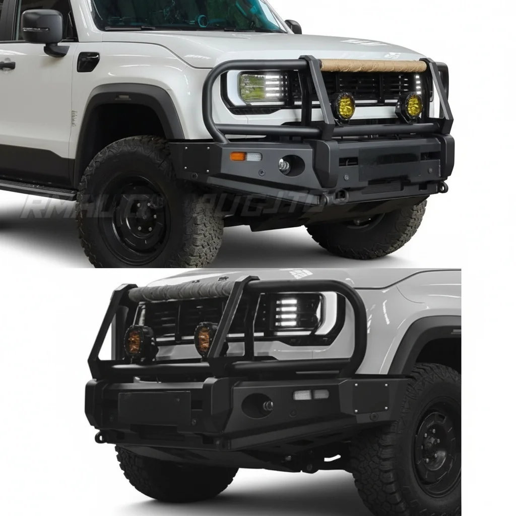 

Front Bumper Lip, ABS Aluminum Alloy Splitter Fit For BJ40 2024, Bumper Guard, Diffuser Spoiler Protector Cover Styling Kit