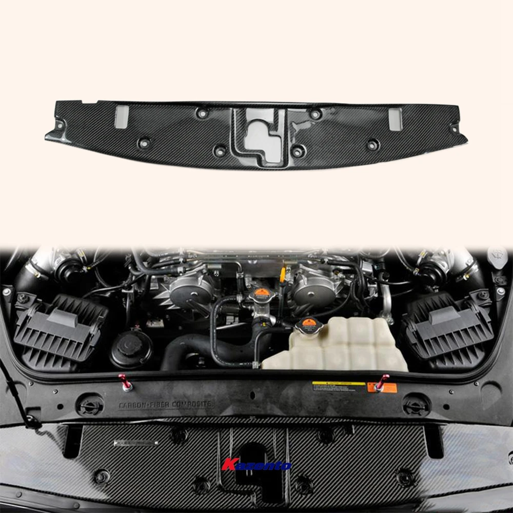 For 2008-2020 Nissan GTR R35 OE Style Front Bumper Hood Cooling Panel Plate