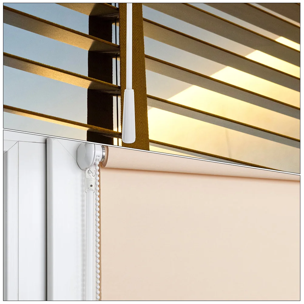 

2 шт., сменный крючок для штор из стекловолокна, длинный стержень, прочная палочка для жалюзи, наклона, драпировки, вертикальные жалюзи, легкие