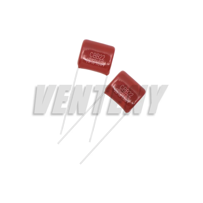 50PCS CBB Capacitor Assortment Kit 400V 10NF-3.3UF 10values*5pcs Metallized Polyester Film Capacitance