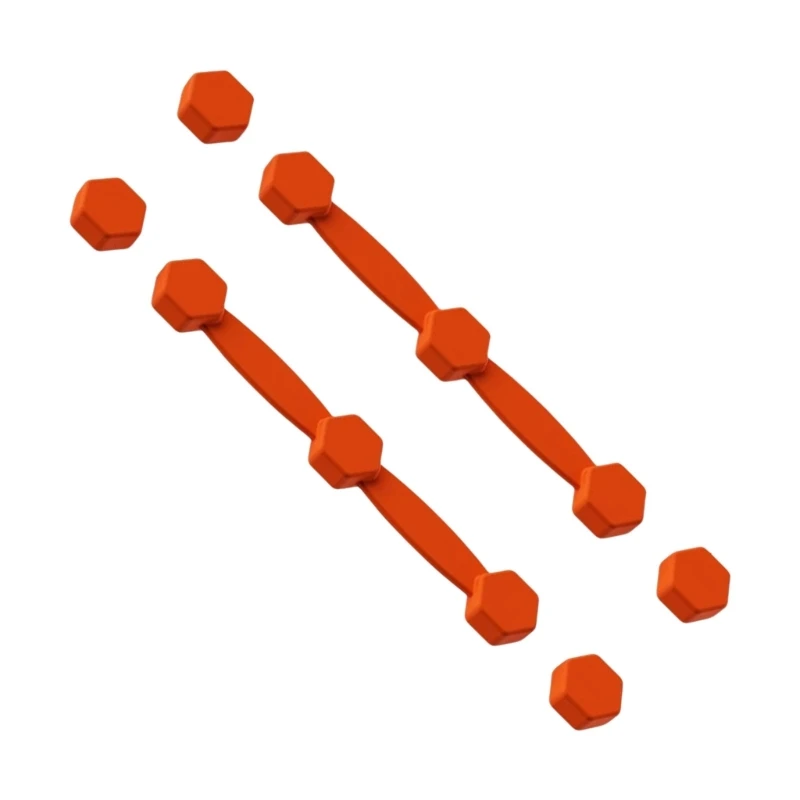 에어 프라이어 자석 실리콘 버클 2로 라이너를 안전하게 잡고 요리하는 동안 주방 안전을 향상시킵니다.