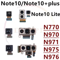 Full Rear Back Main Front Facing Camera Flex Cable For Samsung Galaxy Note10 Note 10 Plus Lite N770 N970 N971 N975 N976