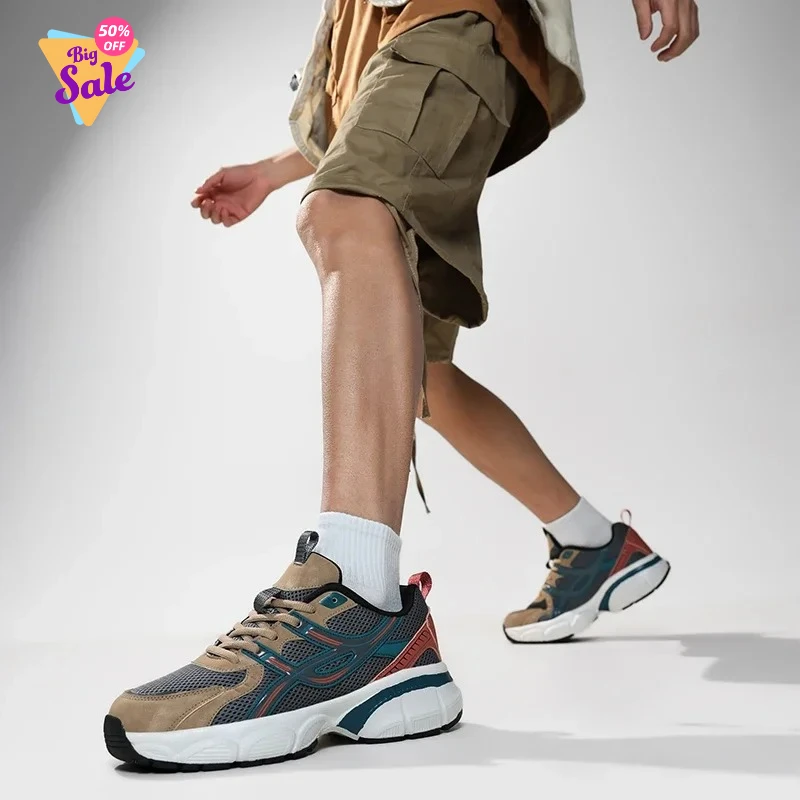 New Man Women Sports Shoes Outdoor Lightweight Breathable Jogging Sneakers Female Casual Mesh Anti-slip Lace Up Running Shoes