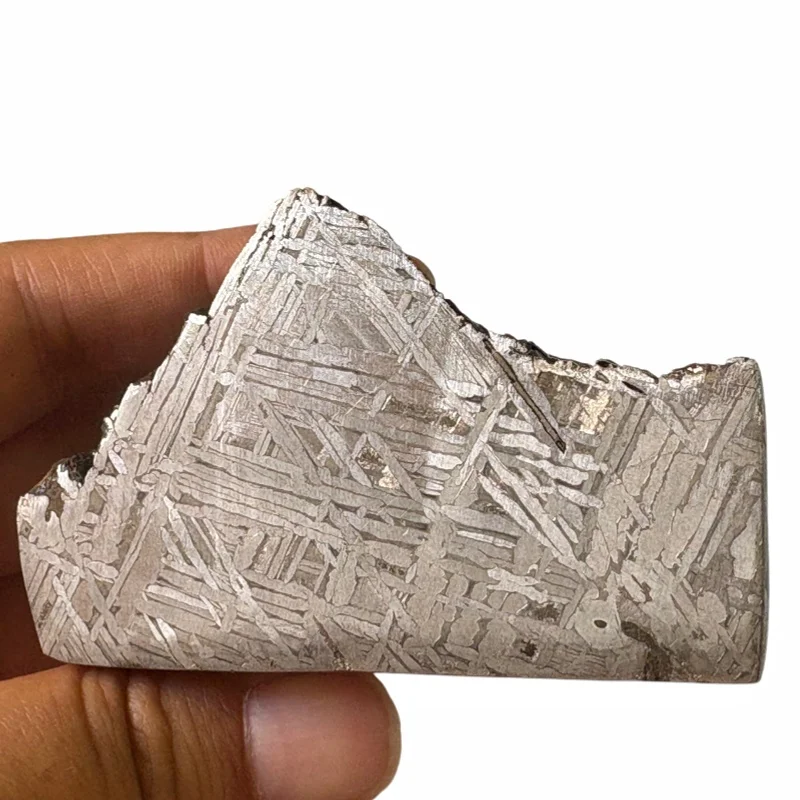 313.9g Muonionalusta Iron Meteorite Specimen Iron Meteorite Slice Natural Meteorite Material Collection - CC159