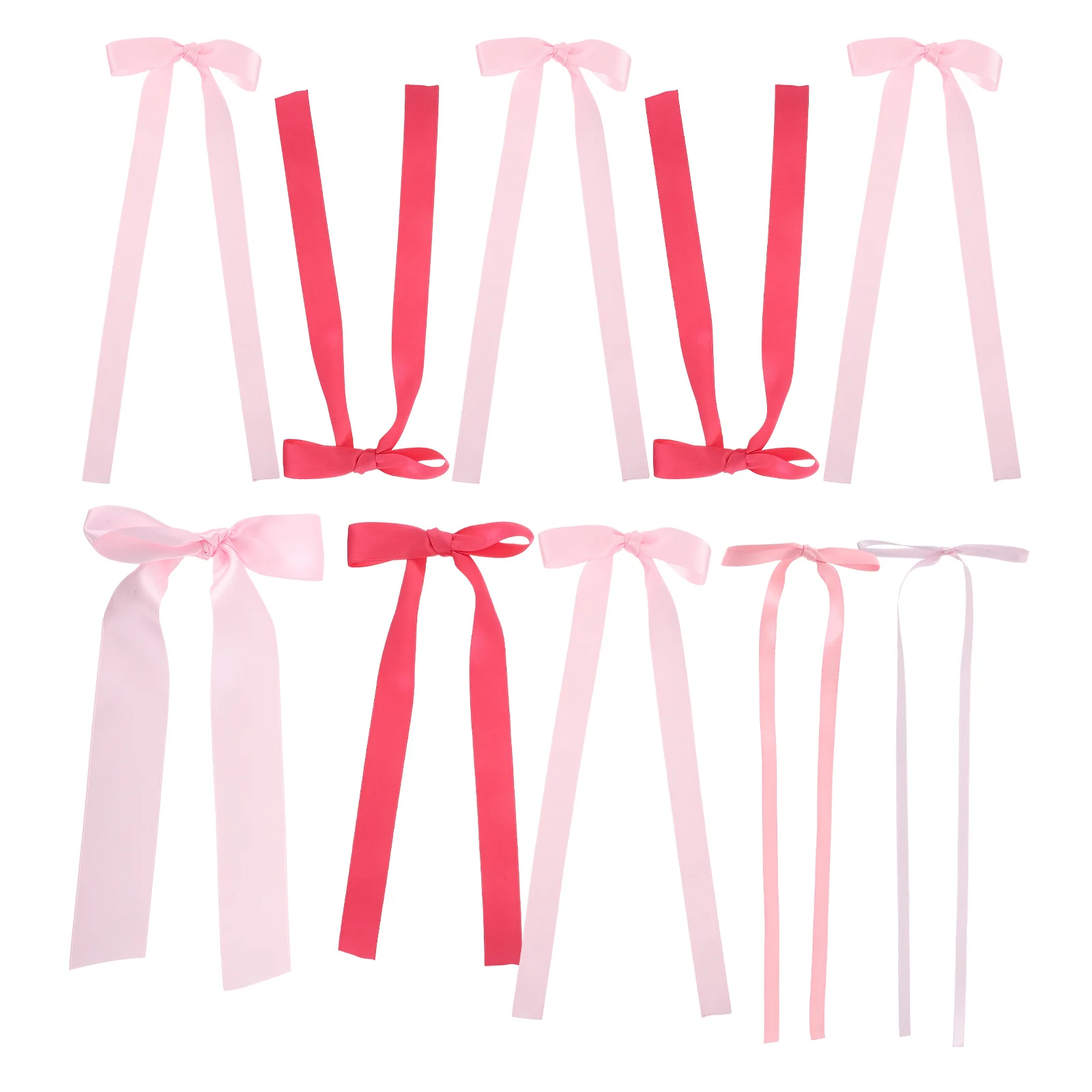 

40pcs Butterfly Bow Decor Set Pink Ribbon Wall Garland For Bedroom Birthday Party Diy Backdrop Bridal Shower Bachelorette