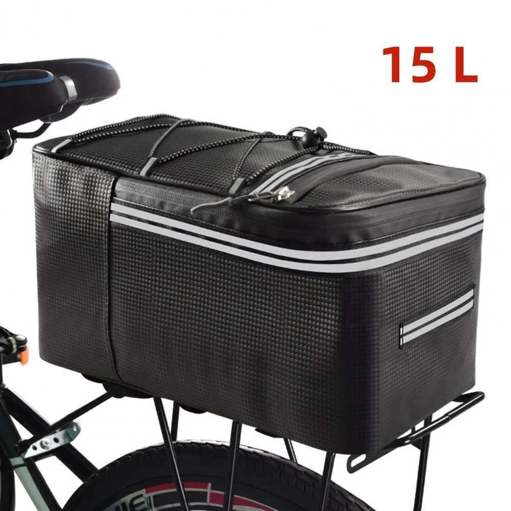 

Large Capacity Bike Rear Bag Waterproof Tool Bag Bicycle Rear Seat Bag MTB Bike Cycling Rack Bag Rear Trunk Pannier Backseat Bag