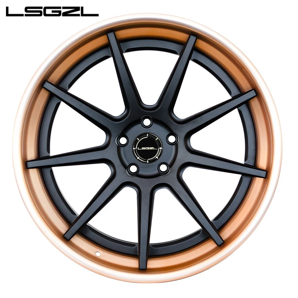 LSGZL Custom 15 Inch to 24 Inch Monoblock 2 Piece 3 Piece Deep Concave Forged Wheels