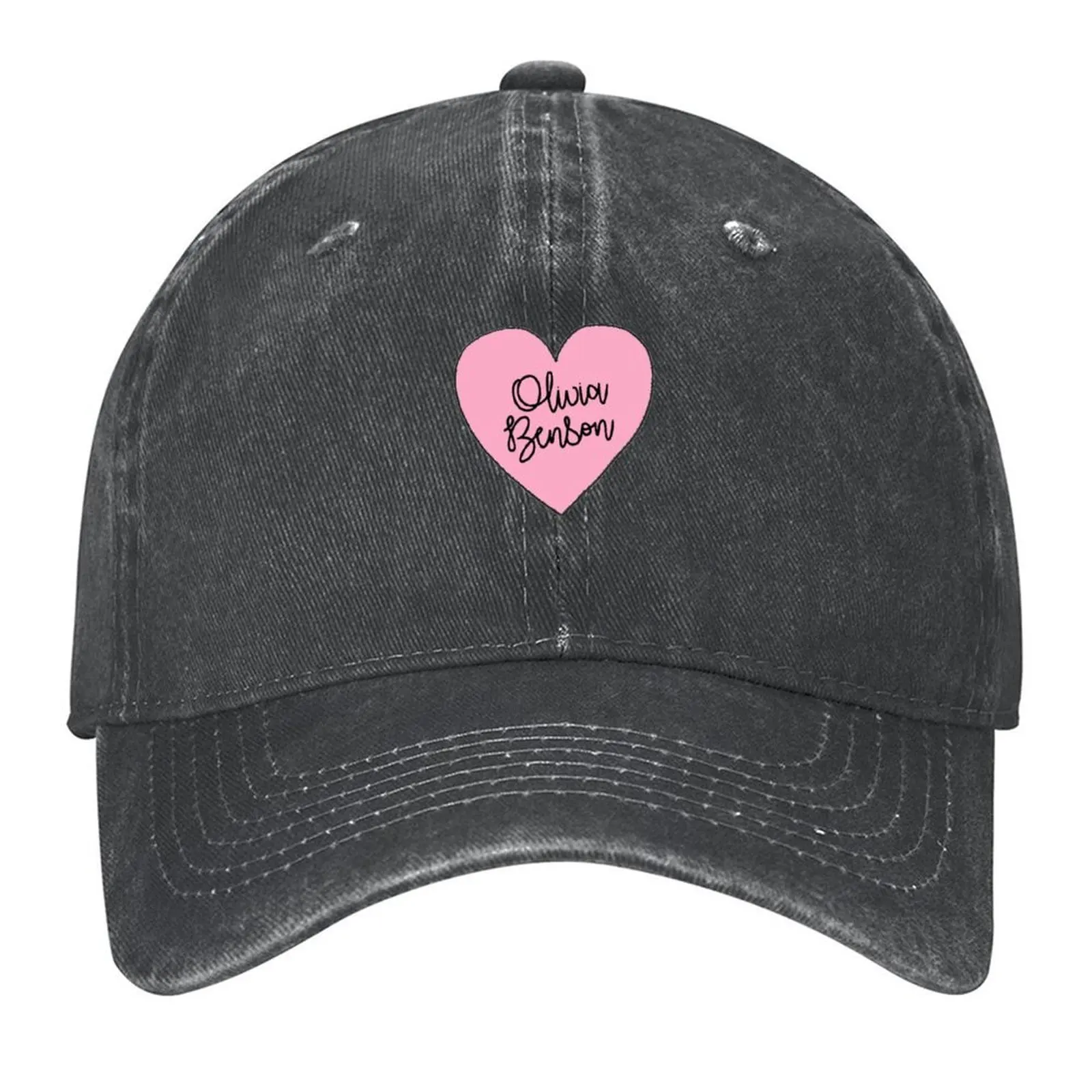 

Olivia Benson Heart Sticker Baseball Cap funny hat Visor Hood |-F-| For Women 2025 Men's