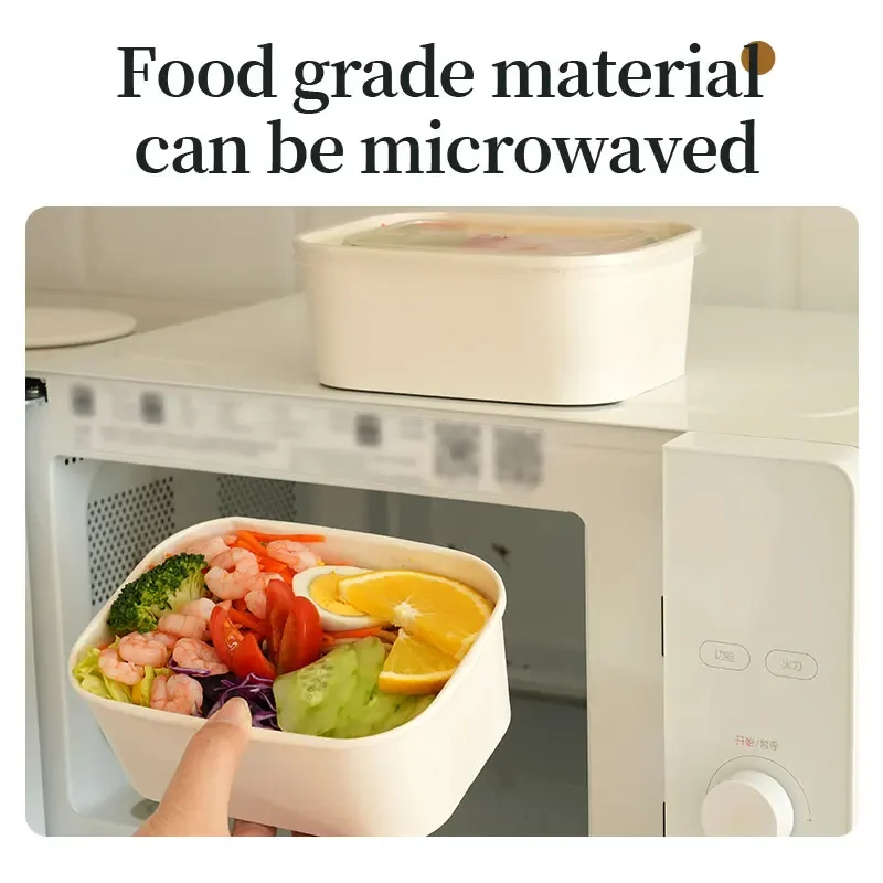 20pcs/set Disposable Lunch Box Kraft Paper Square Lunch Box Fast Food Packing Boxes Paper Bowls With Lid Household Bento Boxes