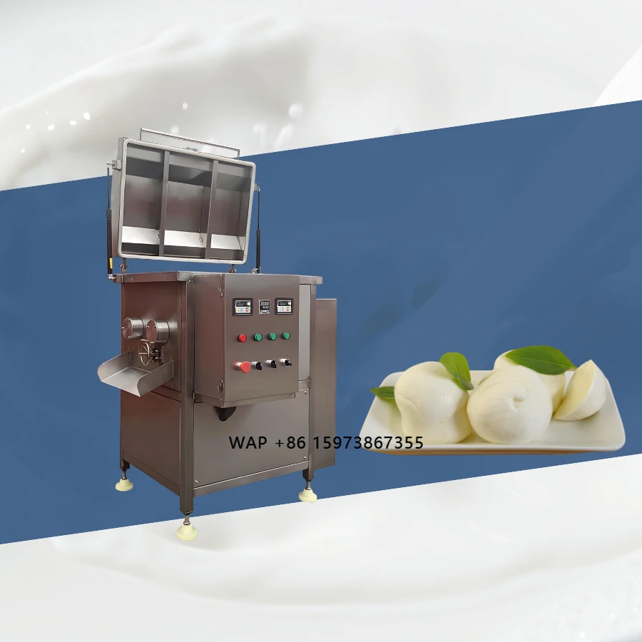 Mozzarella Cheese Production Line Mozzarella Cheese Stretch Making Machine