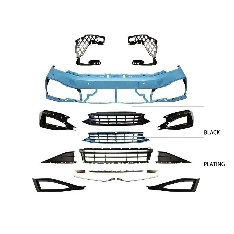 

Hot Product for PASSAT B8 2020-2021 Car Bumpers Front Bumper Assy Upgrade for PASSAT B8.5 Auto Body Kits
