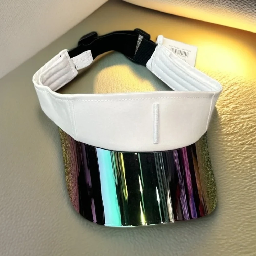 

Лето 2029, спортивная шляпа унисекс, дышащая сетчатая конструкция, пустая солнцезащитная кепка для йоги с регулируемым ремешком для активного отдыха