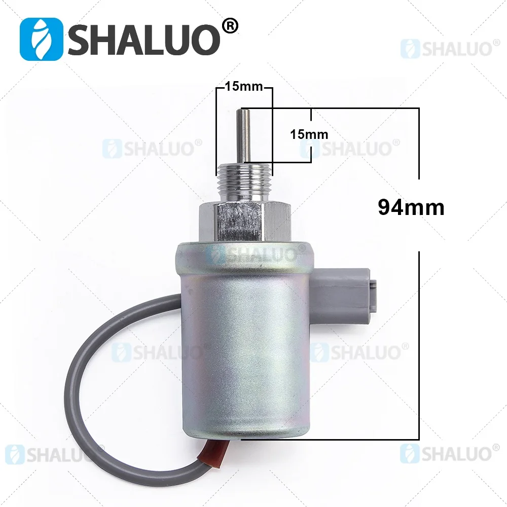 12V U85206520 Stop Solenoid Valve Fuel Shutoff Solenoid For Perkins Engine 2306 Series 402D 403D 404D 404C 403C