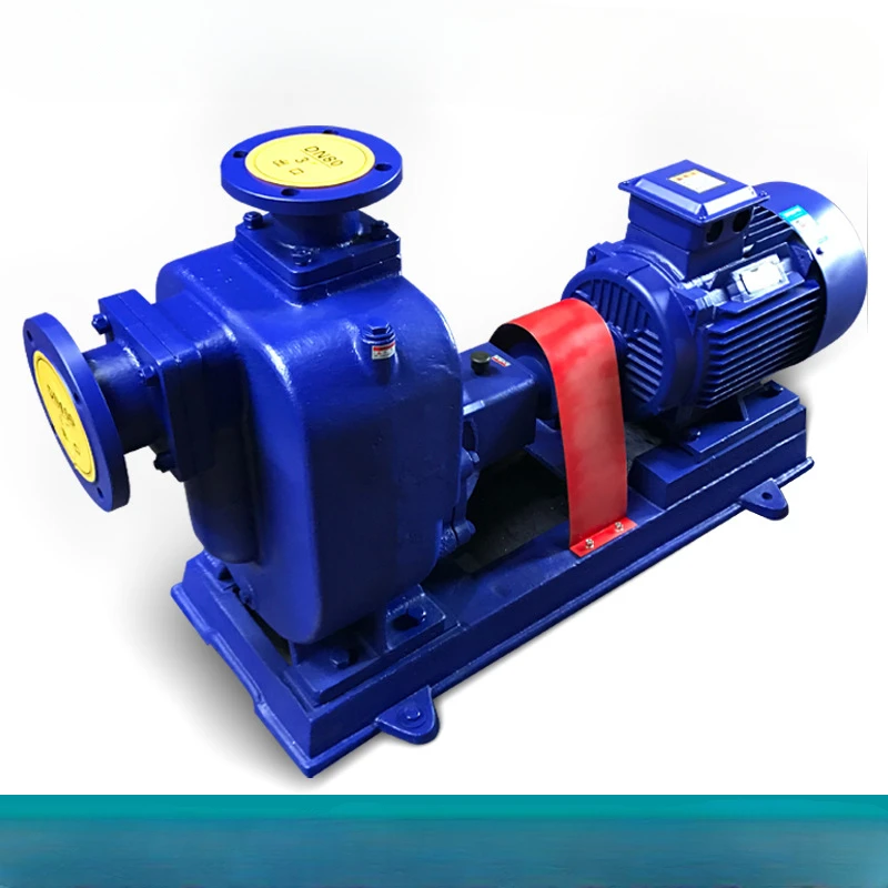 Self suction non clogging sewage pump, self suction sewage pump, wastewater treatment septic tank water sewage pump