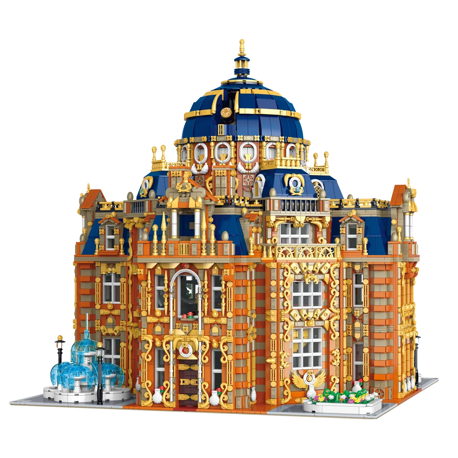 14133PCS Royal Planetarium Bouwstenen Creatieve Stad Street View Kasteel Model Hoge Moeilijkheidsgraad Montage Bricks Speelgoed Voor Kinderen - afbeelding 2