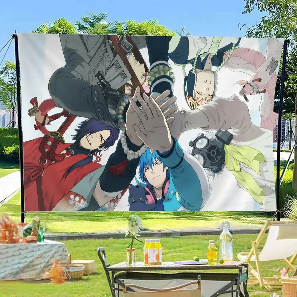 BL Game Dramatical Murder Anime Large Size Flags Printing Patterns Interesting Birthday Party Decorations Banner